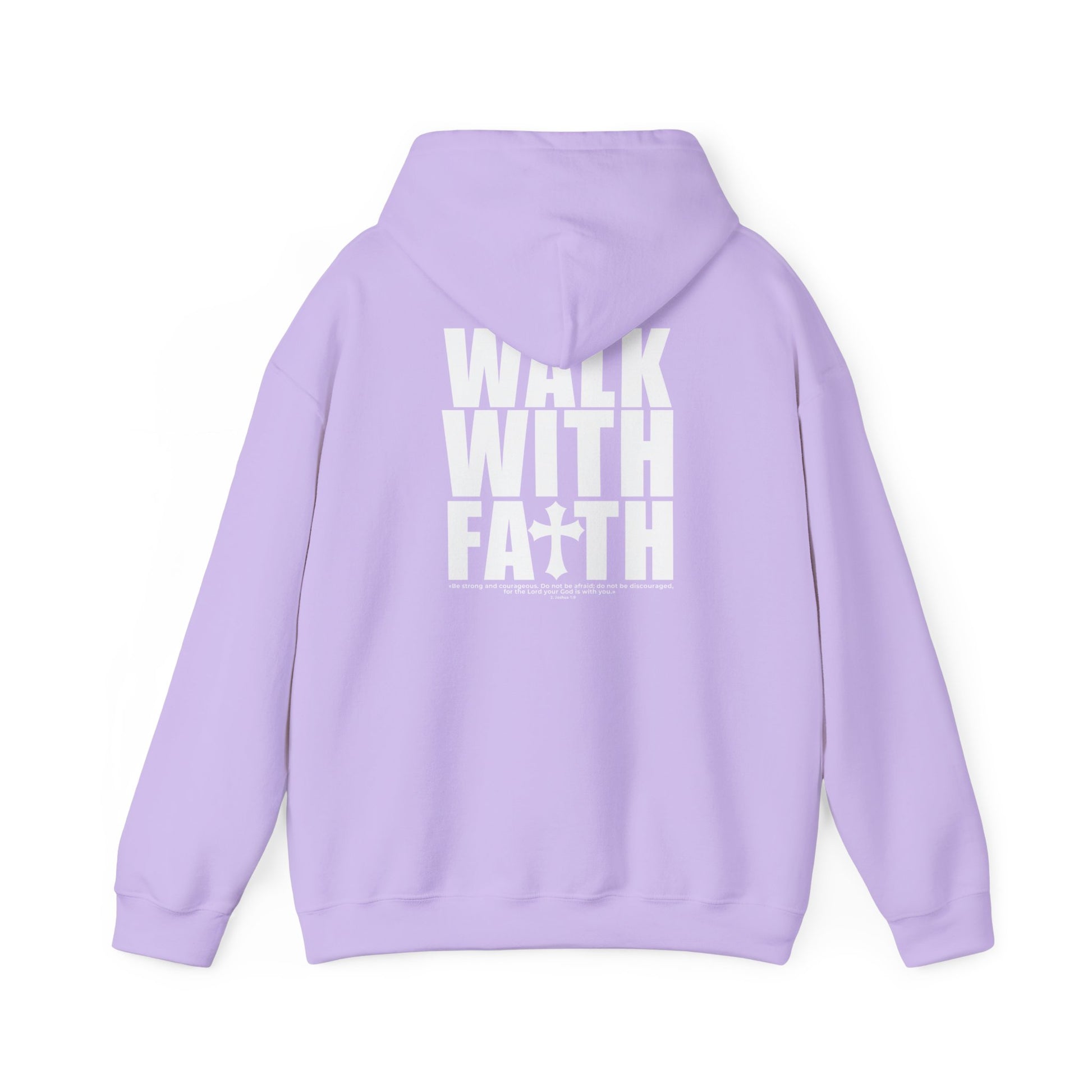 Faith-Inspired Unisex Hoodie - Walk with Faith Design