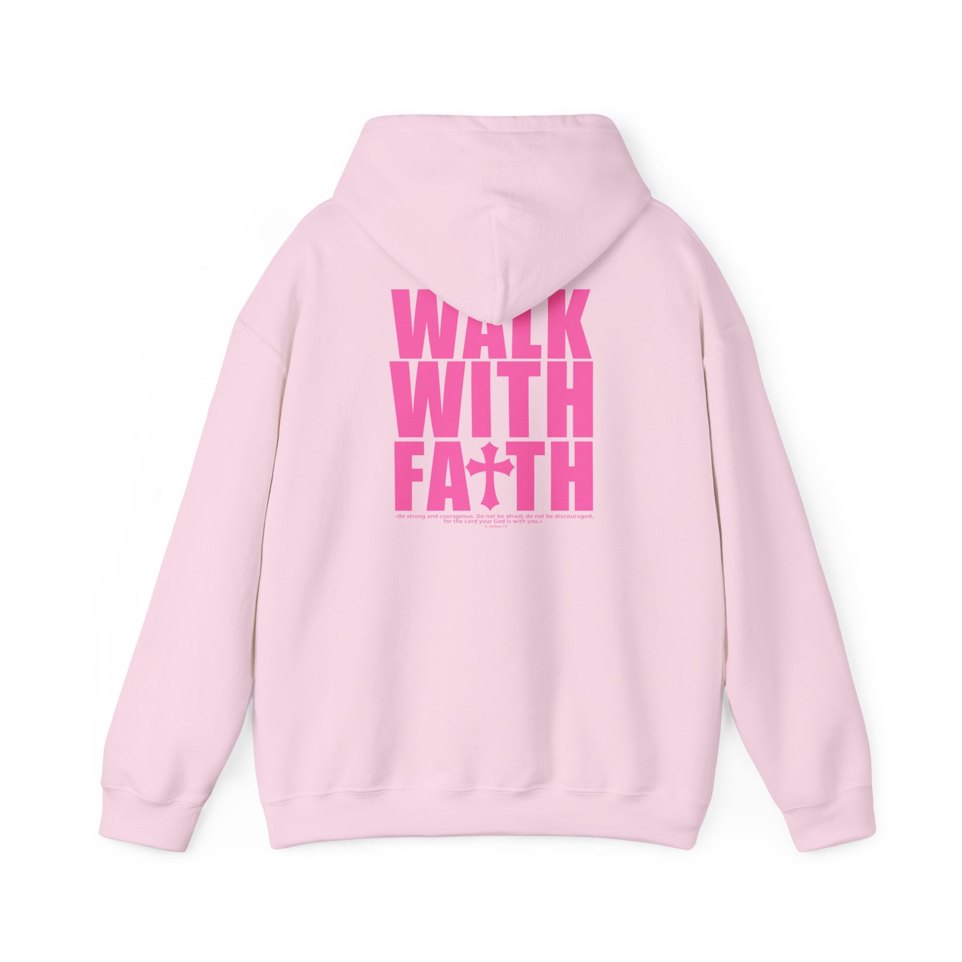 Faith-Inspired Unisex Hoodie - Walk with Faith Design