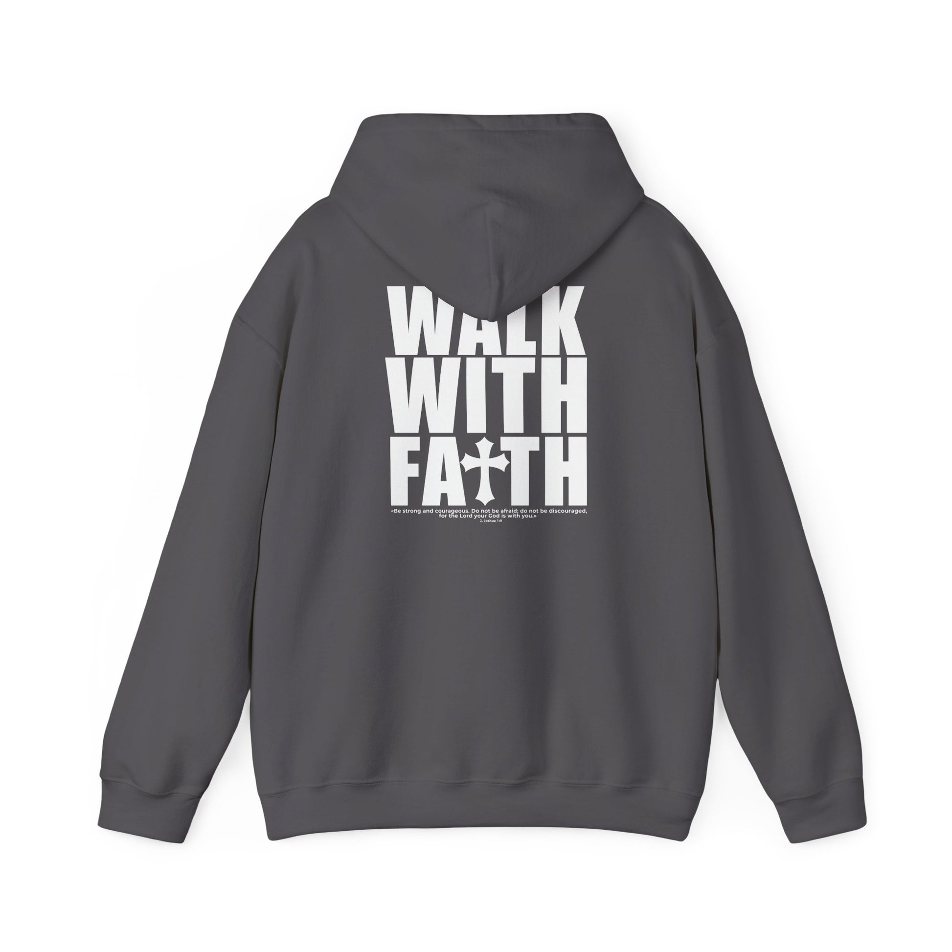 Faith-Inspired Unisex Hoodie - Walk with Faith Design