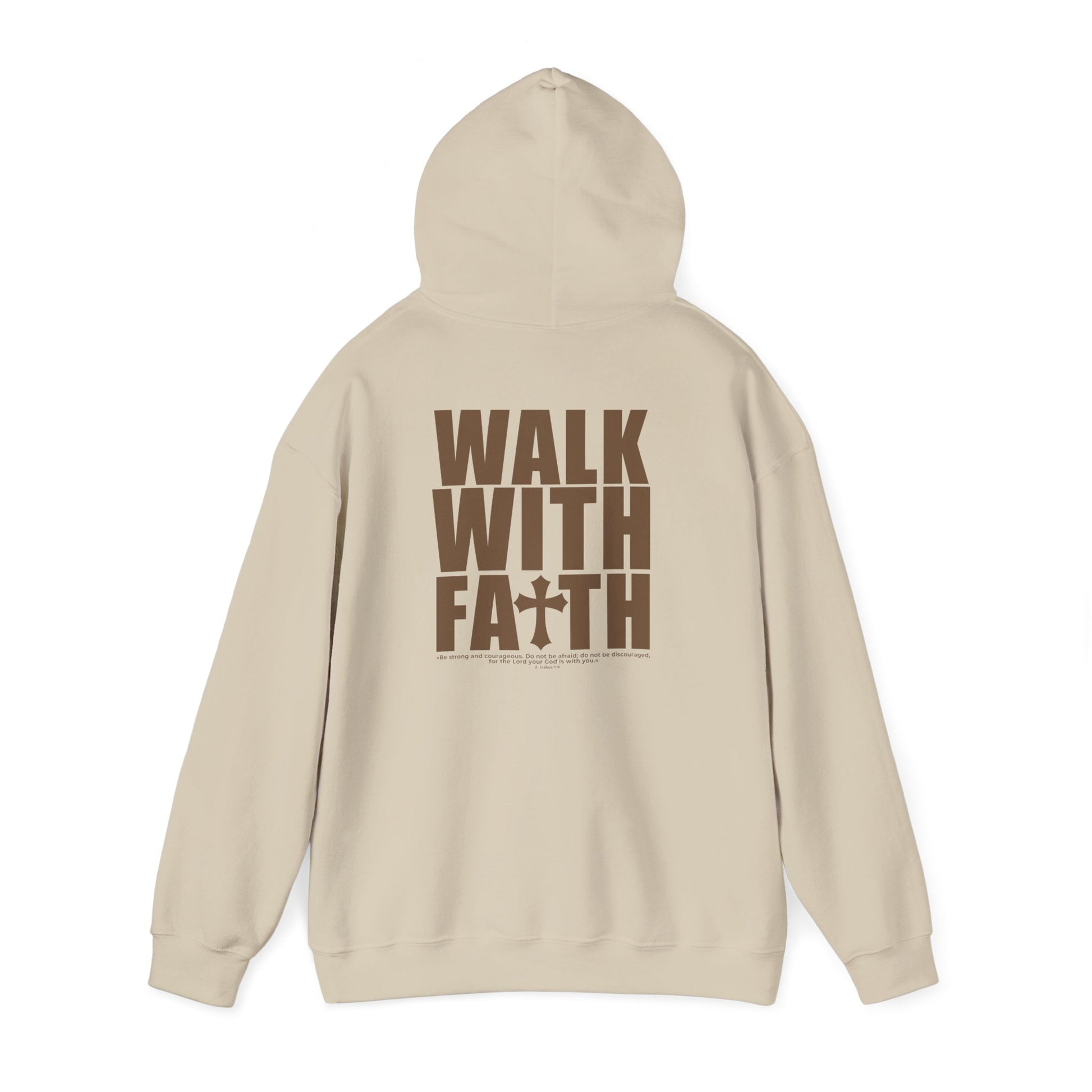 Faith-Inspired Unisex Hoodie - Walk with Faith Design