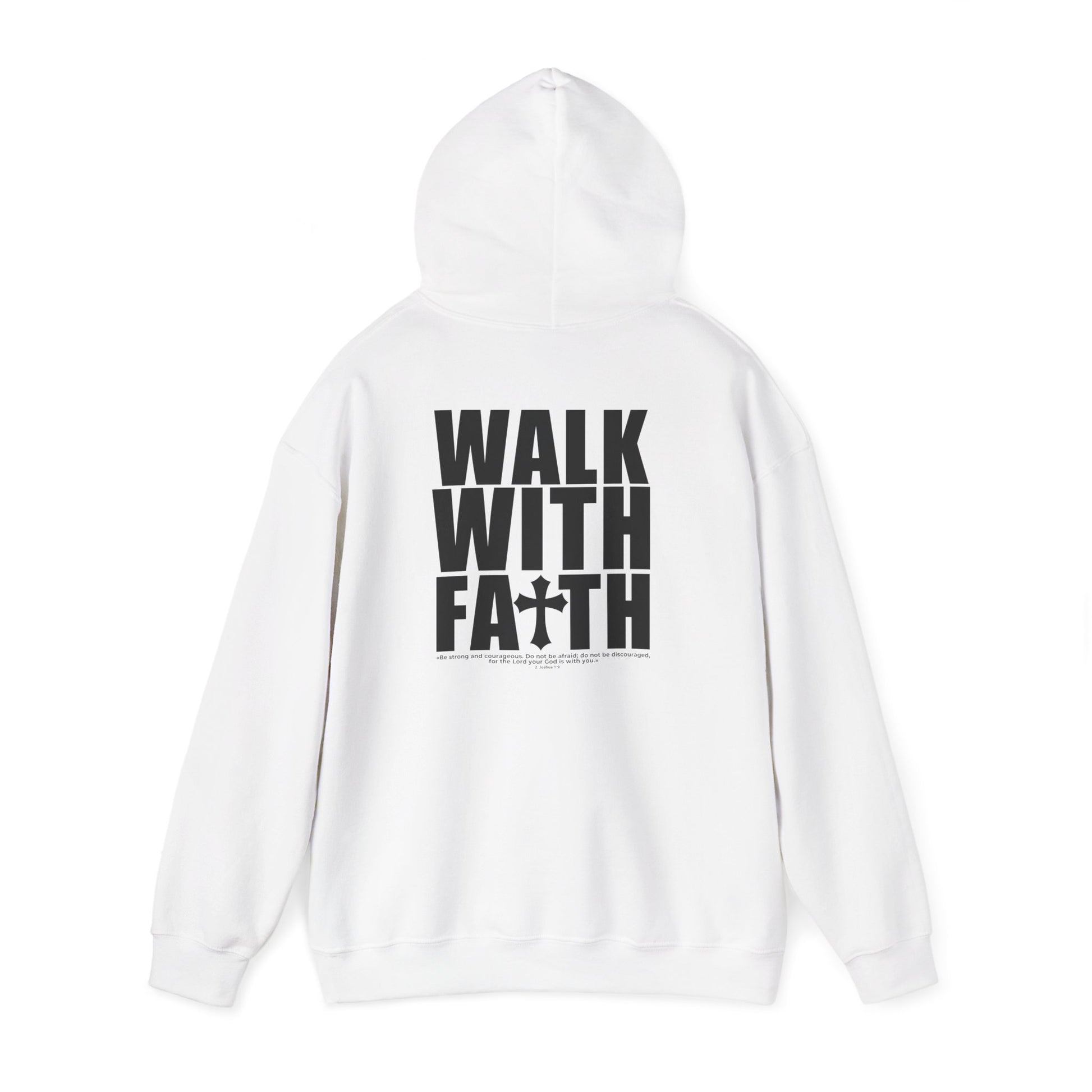 Faith-Inspired Unisex Hoodie - Walk with Faith Design