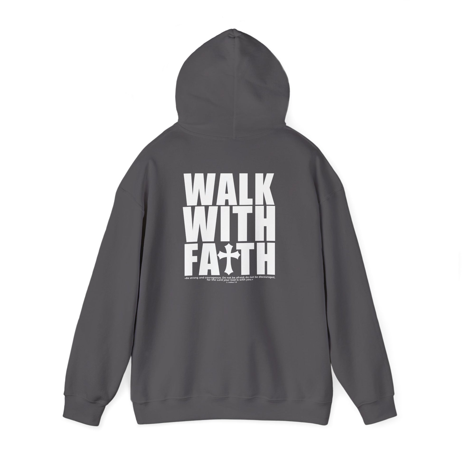 Faith-Inspired Unisex Hoodie - Walk with Faith Design