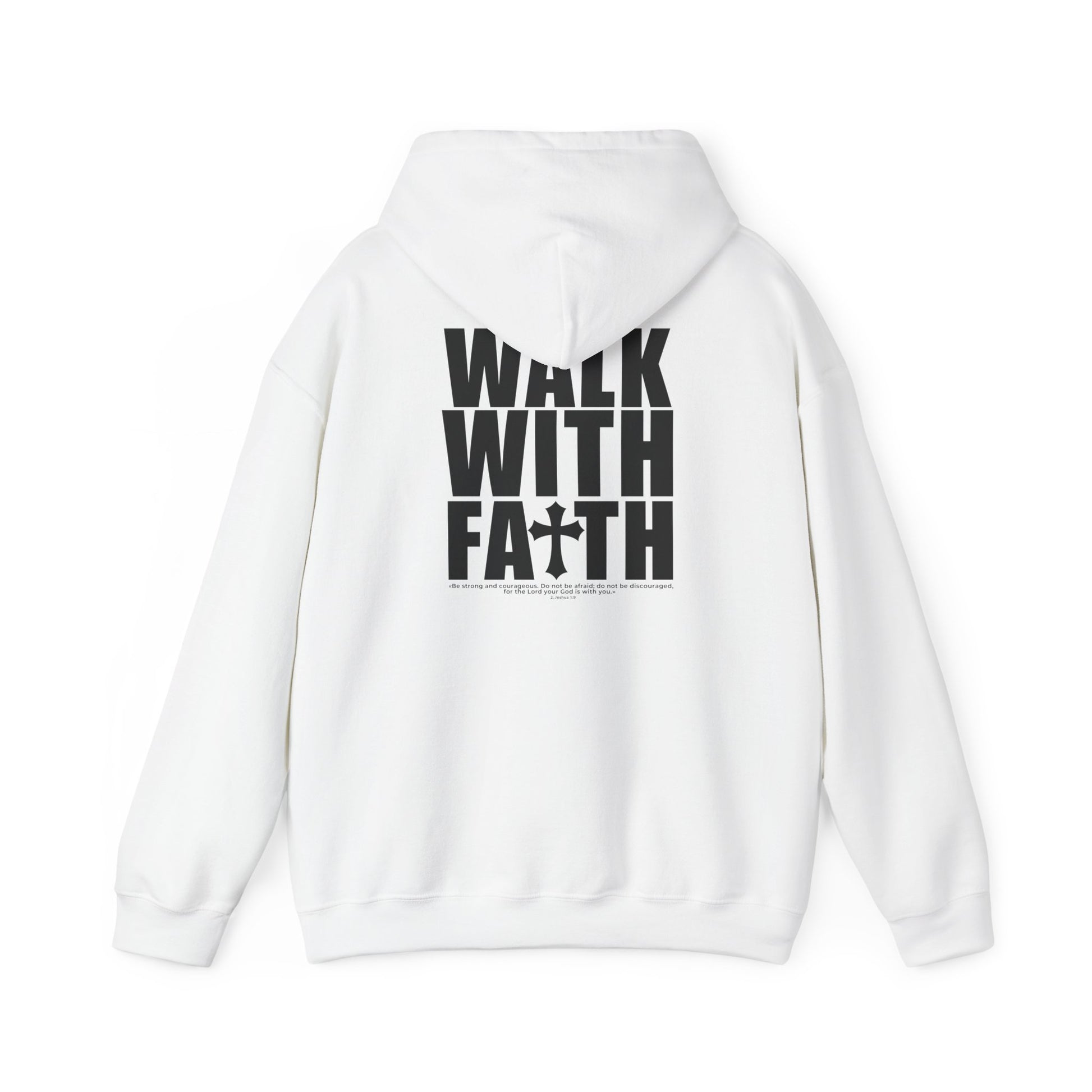 Faith-Inspired Unisex Hoodie - Walk with Faith Design