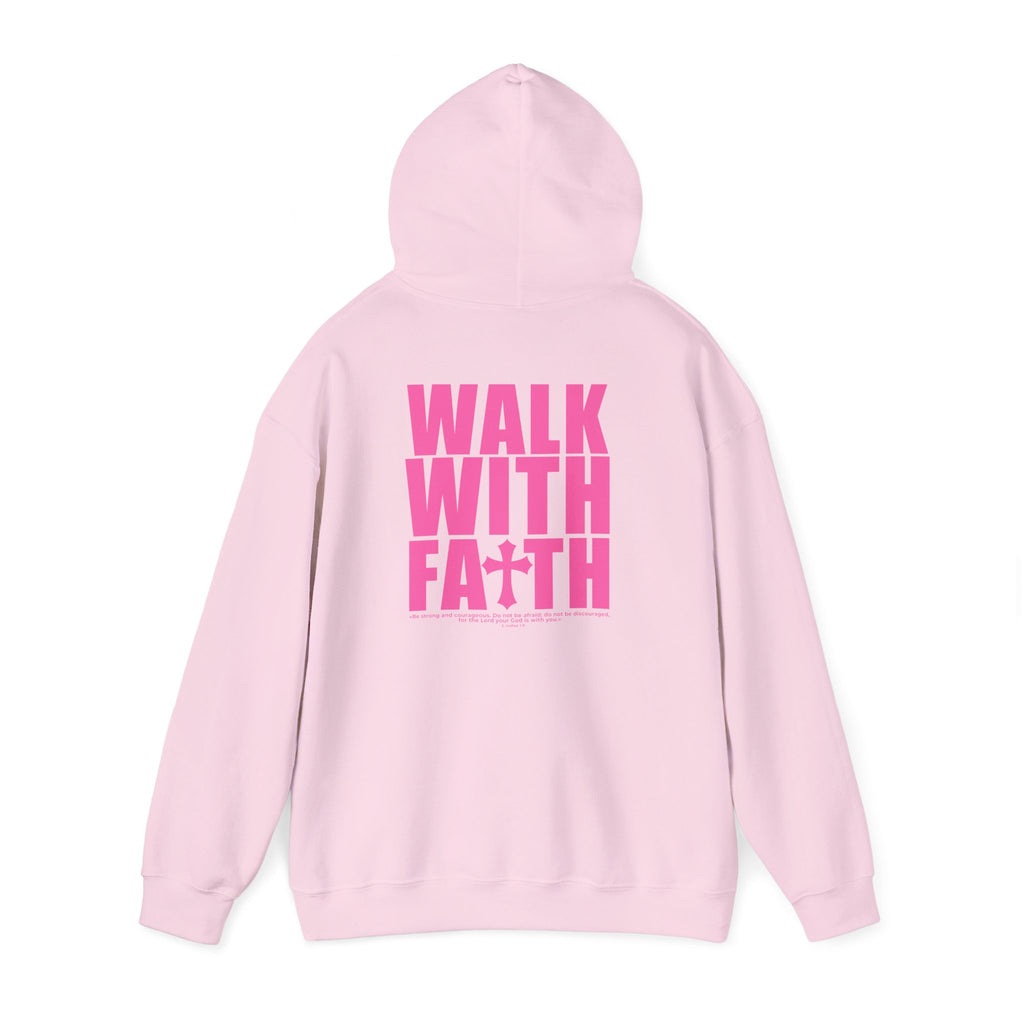 Faith-Inspired Unisex Hoodie - Walk with Faith Design