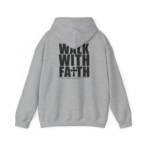Faith-Inspired Unisex Hoodie - Walk with Faith Design